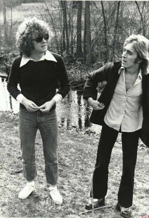 Ian and Mick in 1975